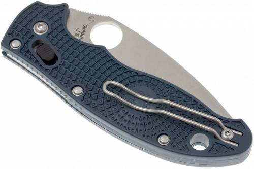 5891 Spyderco Manix 2 Lightweight Dark Blue 101PDBL2 фото 3