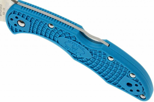 Складной нож Spyderco Delica 4 Flat Ground - 11FPBL фото 23 Складной нож Spyderco Delica 4 Flat Ground - 11FPBL фото 23