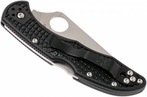 5891 Spyderco Delica 4 Flat Ground - 11FPBK фото 4