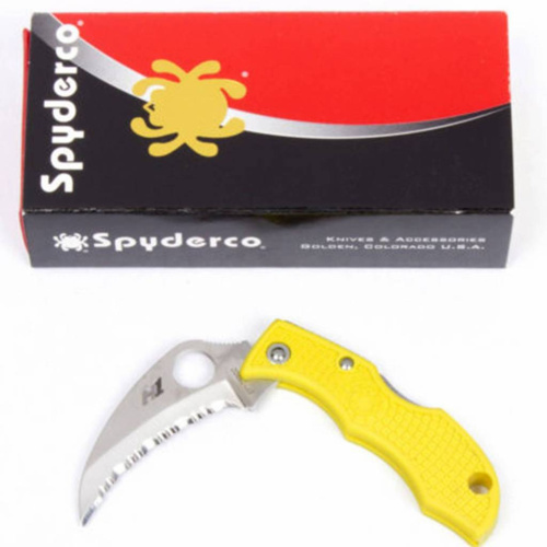 147 Spyderco Ladybug 3 Salt - LYLS3HB фото 10