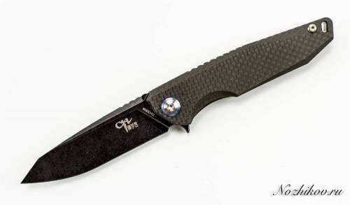 5891 ch outdoor knife CH3004 Black фото 3