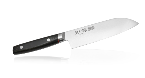 2011 Kanetsugu Нож Сантоку Saiun Damascus