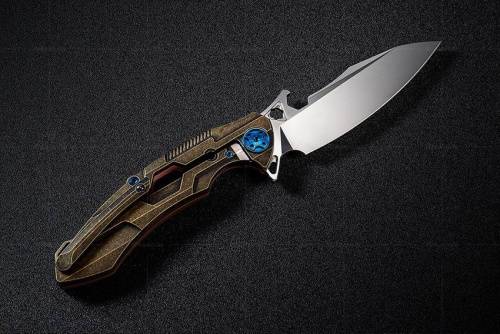 5891 Rike knife M3 brown фото 9