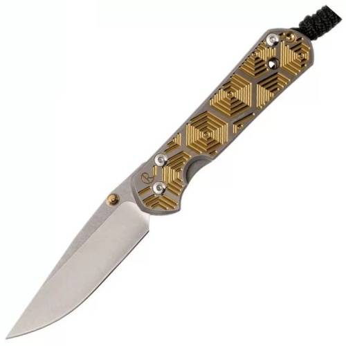 5891 Chris Reeve Large Sebenza 21 Gold фото 5