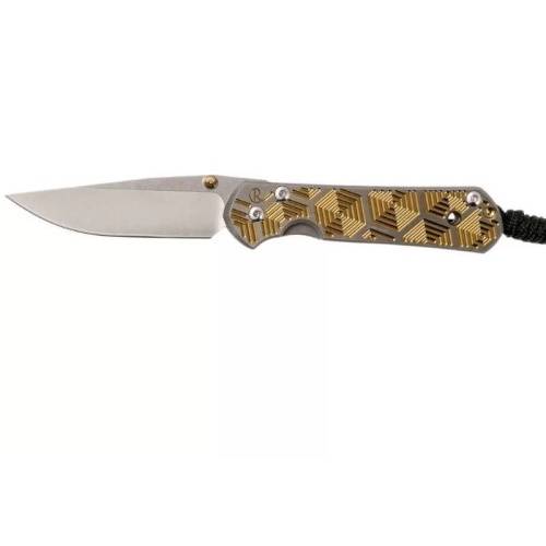 5891 Chris Reeve Large Sebenza 21 Gold фото 6