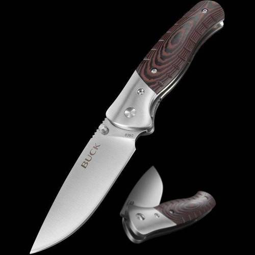 3810 Buck 836 Large Folding Selkirk Knife - 0836BRS фото 2